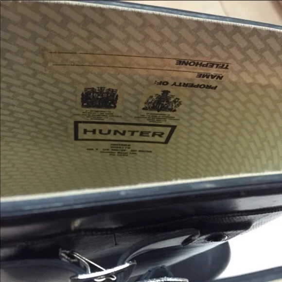 Navy Hunter Rain Boots - Picture 4 of 4